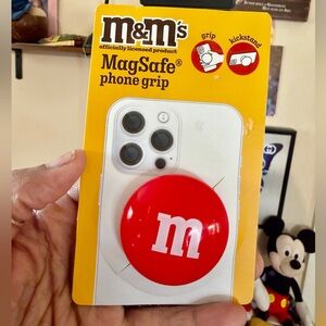 M&M'S Red MagSafe Phone Grip with Kickstand